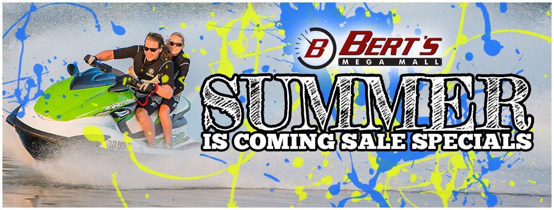 Summer is coming in Bert's Mega Mall