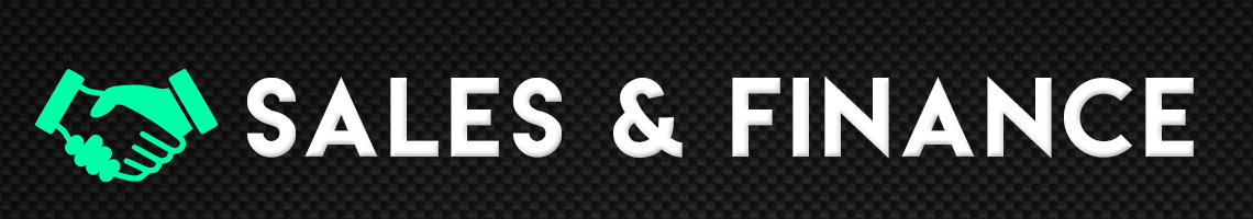 Sales and finance