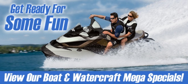 Boat and watercraft specials