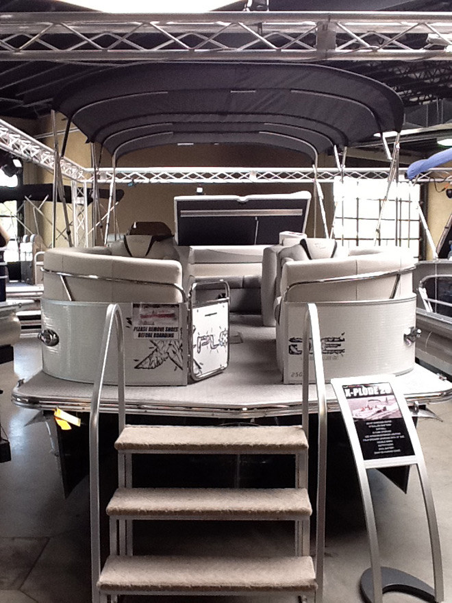 Pontoon boats for sale in Bert's Mega Mall, Covina, California
